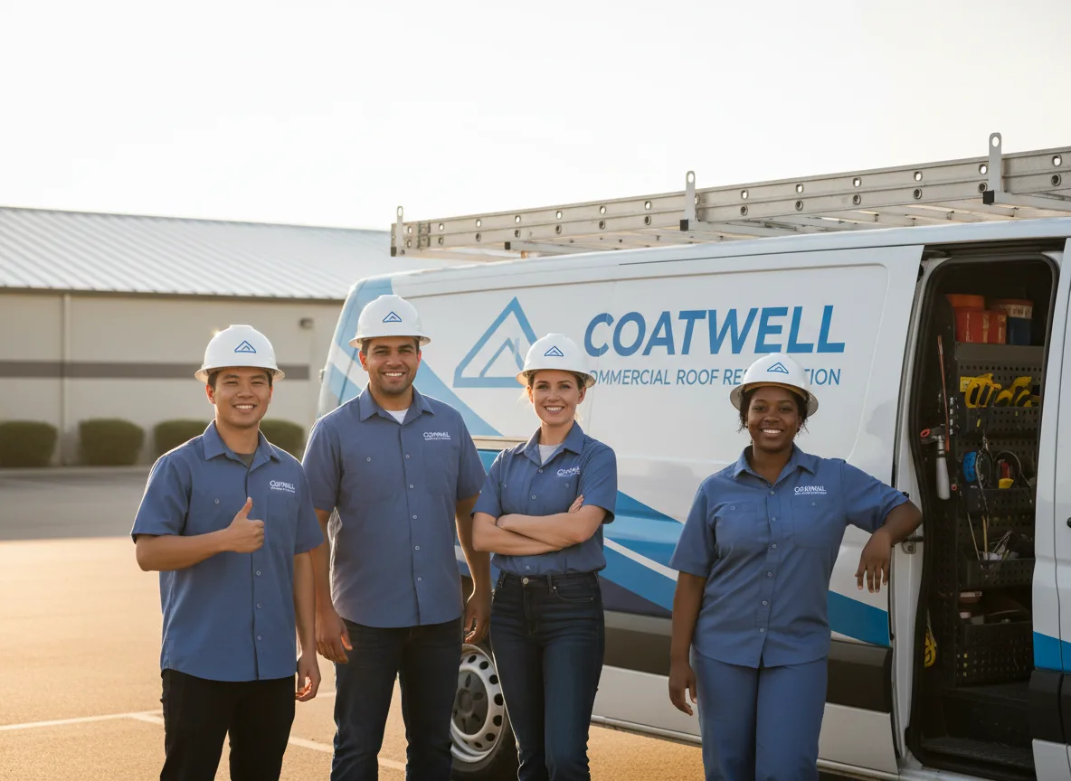 Commercial roof coating company in Gifford, IL